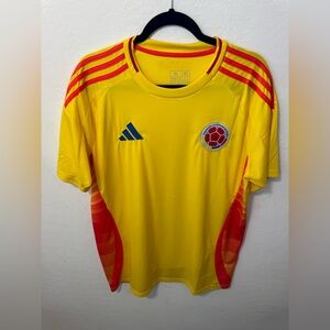 Colombia Kids Yellow Soccer Jersey